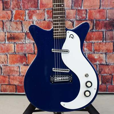 Danelectro 59M NOS+ Metalflake 60th Anniversary - Blue Metalflake