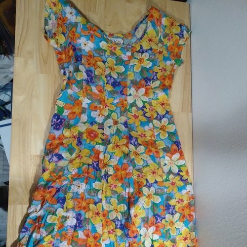 Vintage Jams World Floral Pattern Hawaiian Dress | eBay