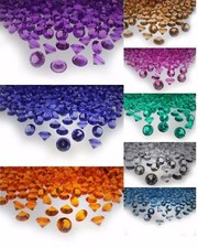 Kristall Steine 20 mm Dekosteine Streudeko Diamanten Tischdekoration Glas