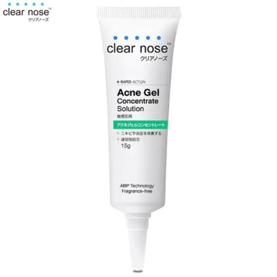 Clear Nose Acne Gel Concentrate Solution, Rapid Action, ABP Technology, 15 g.