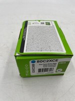 Original Lexmark 80C2XCE 802XC Toner Cyan FüR CX510 In Ovp