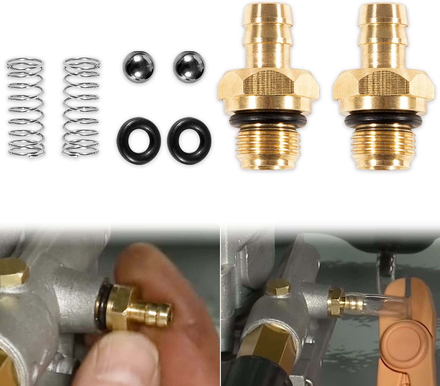 Pressure Washer Injector Kit for Briggs & Stratton, Replaces 190593GS