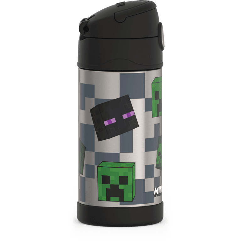 MINECRAFT CREEPER Thermos® FUNtainer Stainless Steel Insulated 12