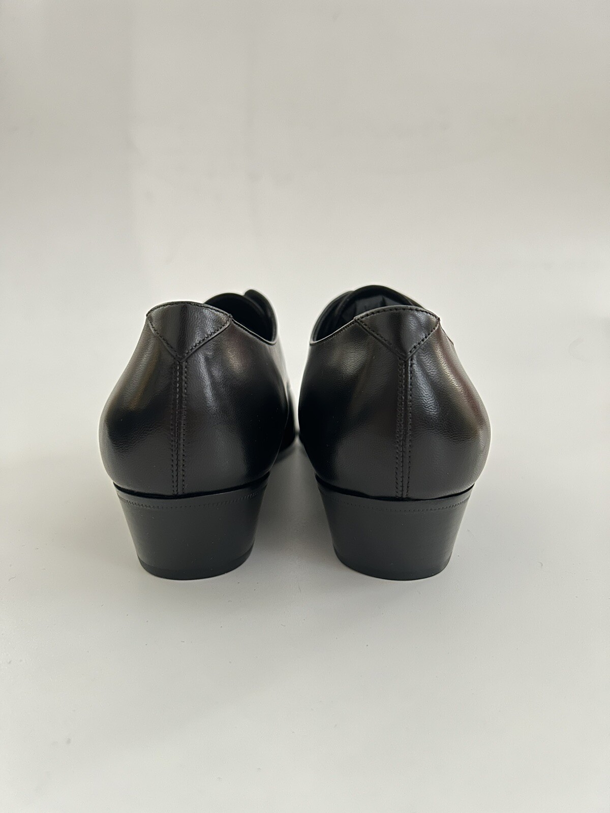 NUOVE scarpe Oxford Saint Laurent Paris Ysl in pelle da donna taglia 39 5