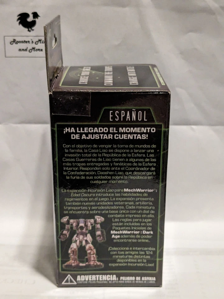 MechWarrior LIAO INCURSION BOOSTER PACK sin abrir/sin buscar Foto 2 de 4