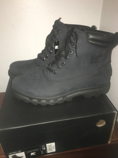 sorel portzman lace boots