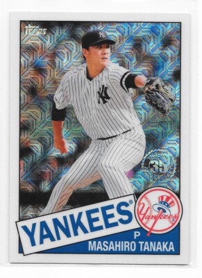 2020 Topps Series 1 1985 Chrome #85C-28 Masahiro Tanaka New York Yankees
