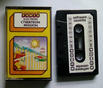 Cybertron Mission Kassette von Micro Power für BBC Acorn Electron Heimcomputer