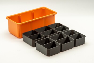 Stacking Bins Set for RIDGID 2.0 Pro Gear System Half Organizer