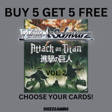 Weiss Schwarz Attack on Titan Vol. 2 AOT/S50 - Choose Your Cards!