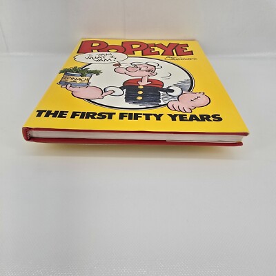 Popeye The First 50 Years BY Bud Sagendorf Workman Pub. First