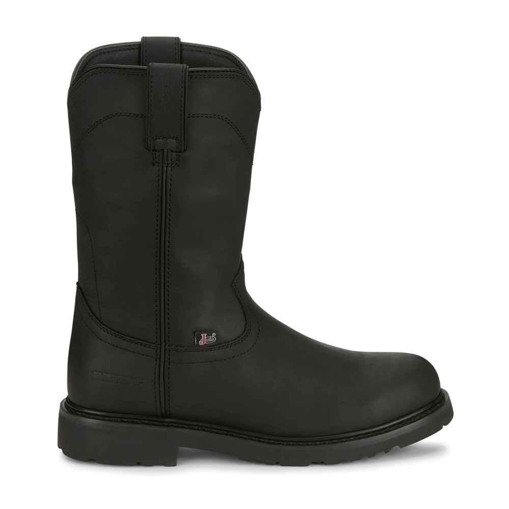 Justin Original Workboots Dorsal 11 Inch Waterproof Work Mens Black SE4637 39990₽