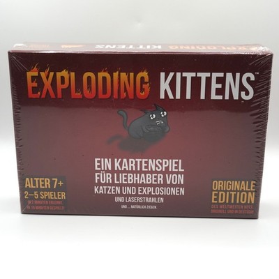 Exploding Kittens Kartenspiel Deutsch Spiel Partyspiel OVP Asmodee