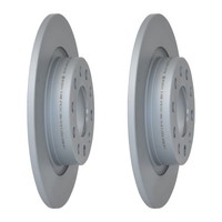 2 Bremsscheiben Ø 264 Mm Voll Bosch FüR U.A. Alfa Romeo Giulietta