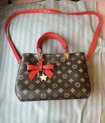 Modische Handtasche im koreanischen Stil   Braune Schultertasche