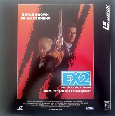 Laserdisc '' FX TÖDLICHE TRICKS 2 '' - PAL Deutsch - NEU / UNGEÖFFNET