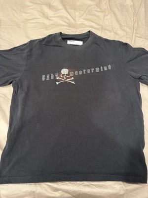 C2H4 x Mastermind Japan Short Sleeve T-shirt Black Men s Size Medium Gently Used