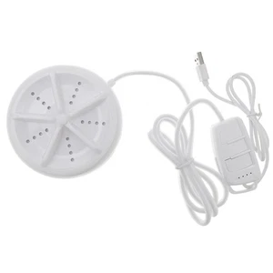 Ultrasonic Portable Washing Machine Mini Washer USB Powered for Dorm Travel
