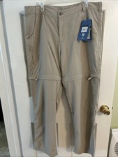 Women’s White Sierra Convertible Pant 1X NWT UPF 30