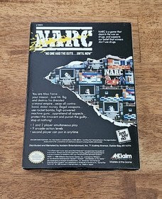 NARC (NES) CIB w RARE poster - Mint