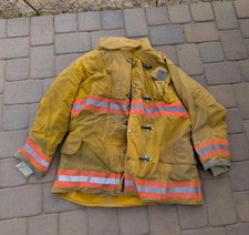 Veridian Retired Firefighter Turnout JACKET FIRE COAT USED Size 48 X 36
