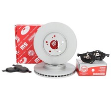 Bremsscheiben + Bremsbeläge vorne für HONDA ACCORD VII (CL, CN,CM) / Tourer (CM)