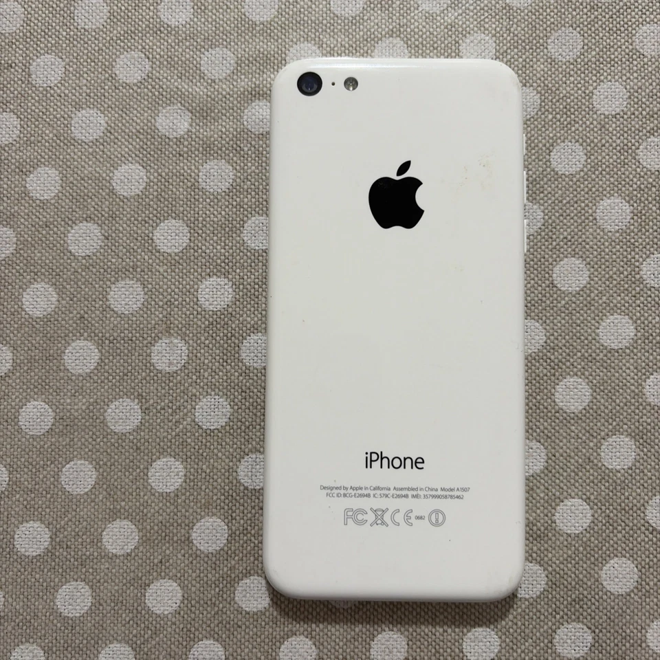 Apple iPhone 5C 16gb A1507 Bianco White 4223 LEGGERE DESCRIZIONE - Immagine 3 di 4