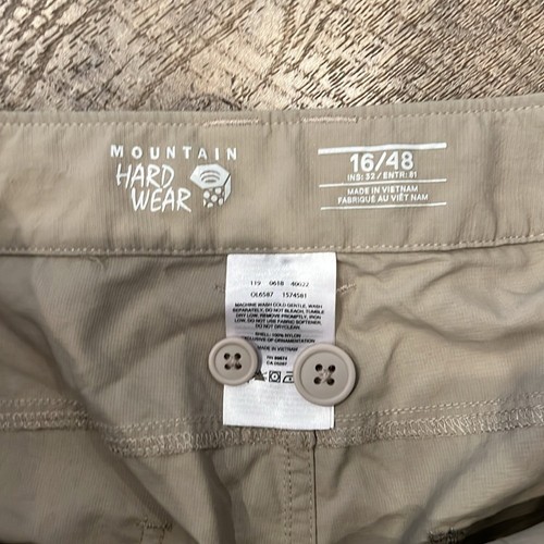 Pantalon De Randonnée Mountain Hardwear Mirada Capris - Taille 4, Graphite, Neuf