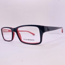 Emporio Armani Authentic Eyeglass Frames EA 3003 5061 54 17 140 Red Black