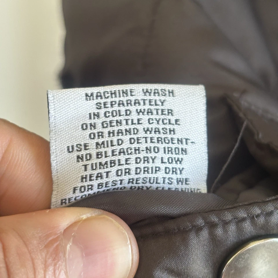 Vintage KC Collections Women’s S Reversible Faux Fur Black Quilted Puffer Vest - Image 4 of 4