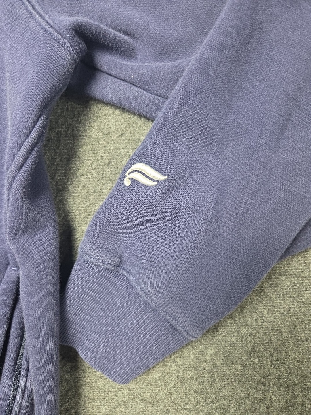 Fabletics Sweatshirt Men Medium Blue Performance … - image 2