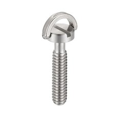 1/4" Stainless Steel Mounting Screw Adapter Slotted 1.18" Long for Camera Tripod