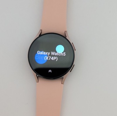 Samsung Galaxy Watch5 44mm Pink Touch Screen Water-Resistant Smart Watch