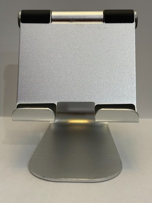 Lamicall Steel Tablet Stand - Silver Adjustable Tablet Holder