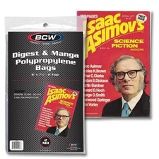 New (25 ct) BCW Digest & Manga Bags Poly Sleeves bags