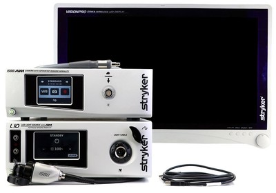 Stryker 1588 AIM Urology Camera System with LED Light Source &  26'' Monitor