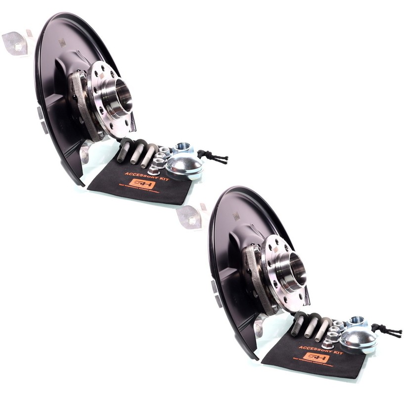 2x Assembled Steering Knuckle Front Right=Left GH-283621AH/V