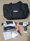 NEW Hart 20v Cordless 5-1/2" Circular Saw and 1/2" Drill/Driver with Bit & Bag