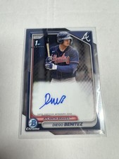 2024 Bowman #CPA-DB Diego Benitez Chrome Prospect Autographs Card
