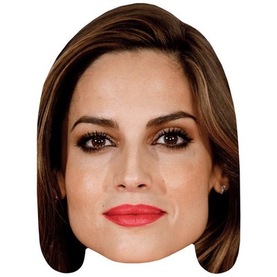 Ariadne Artiles (Red Lipstick) Big Head. Larger than life mask.
