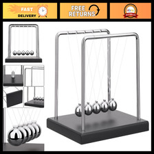 Kinetic Balance Balls Newton's Cradle Desktop Toy - Science Physics Gadget Decor