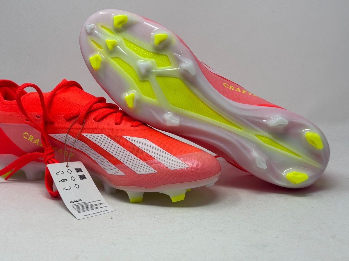 Adidas X Crazyfast Pro FG Soccer Cleats Solar Red IG0600 Men's | eBay