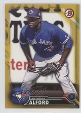 2016 Bowman Draft Top Prospects Gold 50/50 Anthony Alford #BD-170 0d4