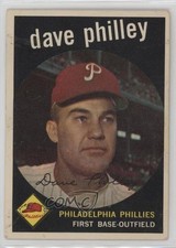 1959 Topps Dave Philley #92 0w8f