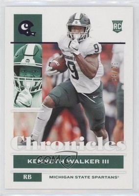 2022 Chronicles Draft Picks Purple 31/49 Kenneth Walker III #19 Rookie RC 0xe2