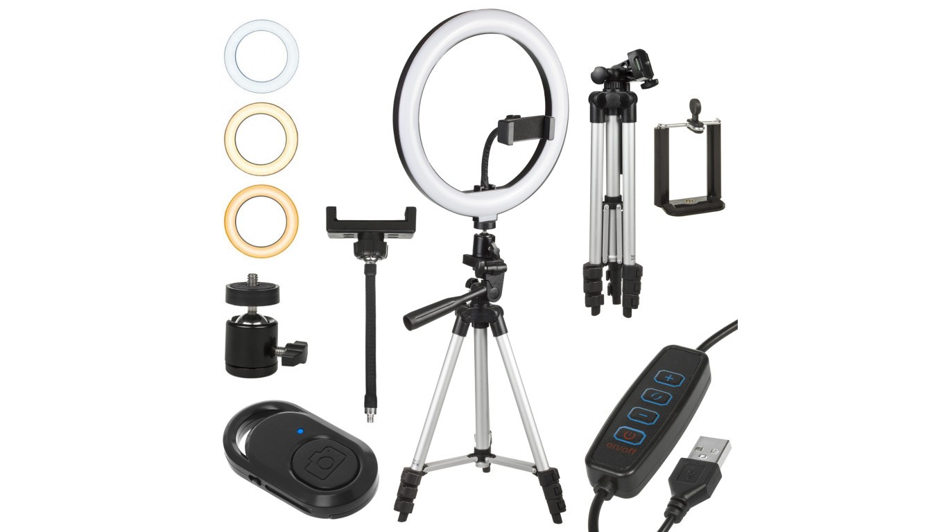 Светодиодная лампа piercieniowa 10 LED мощностью 12 Вт со статусом 11м Maclean Energy MCE610 самовызва 7890₽