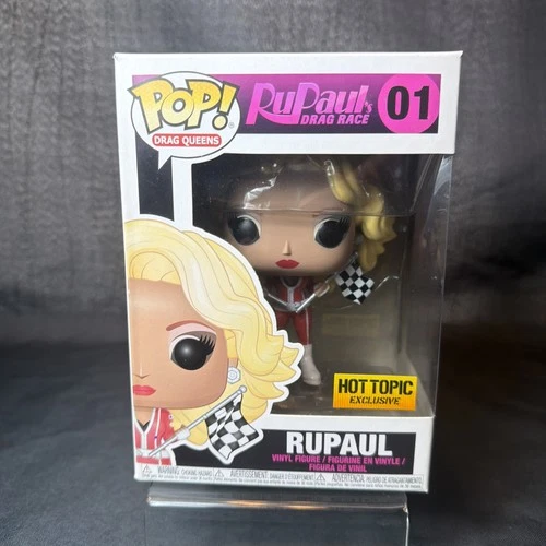 Funko RuPaul Pop Vinyl Figure Drag Race 01 Hot Topic Exclusive NIB Collectible
