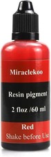 Red Epoxy Resin Color Dye Colorant Liquid Epoxy Resin Pigment60mlTranslucent