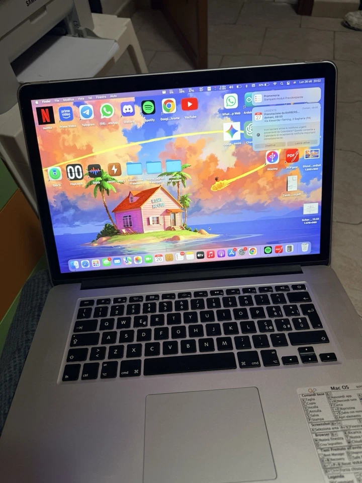 Apple MacBook Pro 15" 2015 · i7 · 16GB · 500GB, foto 1 di 5
