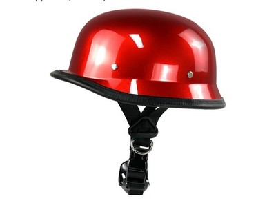 Sanqing German Style Motorcycle Helmetadult Half Helmet Open Face Dot Approved